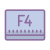 F4 Key icon