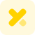 X-Pack an elastic stack extension service logotype icon