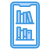 外部在线图书馆教育和学习-itim2101-blue-itim2101-2 icon