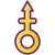 Androgynous icon