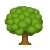 낙엽수 이모티콘 icon