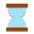 Reloj de arena vacío icon