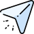 Aereo di carta icon