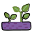 成長する植物 icon