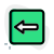 Left Arrow direction for the navigation of the traffic icon