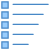 Antworten sortieren icon