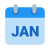 January icon