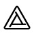 Triangle de signalisation icon