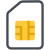 SIM 카드 칩 icon