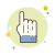 Cursor da mão icon