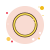 Círculo desmarcado icon