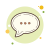 Bulle de conversation avec points icon