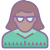 School Director Female Skin Type 6 icon