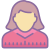 User Female Skin Type 7 icon