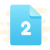 Deux pages icon