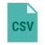 CSV icon