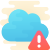 Cloud-Warnung icon