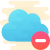Rimuovi da Cloud icon
