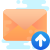 E-Mail hochladen icon