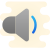 Volume bas icon