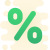 Percentage icon