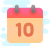 Calendrier 10 icon