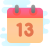 Calendrier 13 icon