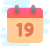 Kalender 19 icon