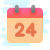 Calendário 24 icon