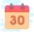 Calendario 30 icon