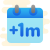 Плюс 1 месяц icon