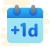 Plus 1 Tag icon