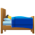 침대에 누워 있는 사람 icon