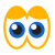 Eyes Cartoon icon