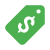 Etiqueta de precio USD icon