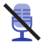 Pas de microphone icon