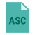 Документ ASC icon