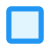 Unausgefüllte Checkbox icon