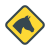 Horses Sign icon