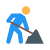 Trabajador de caminos icon