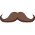 Moustache anglaise icon