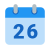 Calendario 26 icon