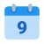 カレンダー9 icon