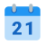 Kalender 21 icon