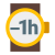 マイナス1時間 icon