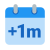 Плюс 1 месяц icon