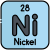 Nickel icon