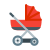 Kinderwagen icon