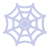 Spider web icon