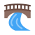 Пешеходный мост icon